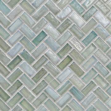 Agate ½ x 1 Herringbone / Color - Alassio Pearl