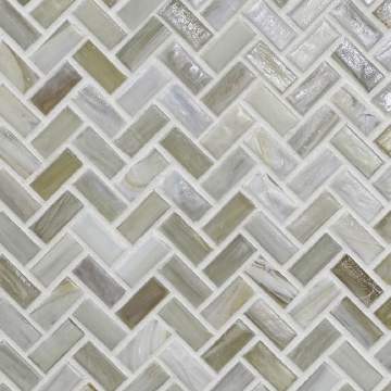 Agate ½ x 1 Herringbone / Color - Cortona Pearl