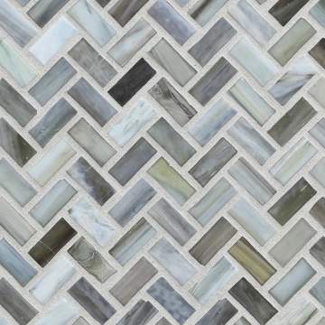 Agate ½ x 1 Herringbone / Color - Firenze Silk