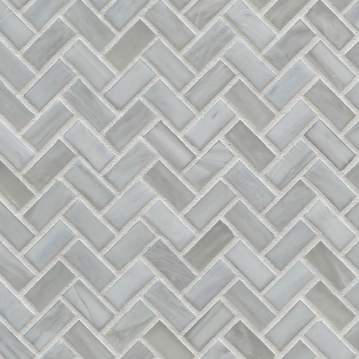 Agate ½ x 1 Herringbone / Color - Matera Silk