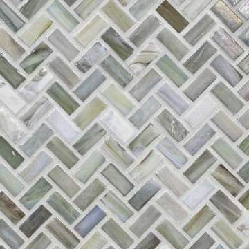 Agate ½ x 1 Herringbone / Color - Pienza Pearl