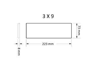 Contourz 3 x 9 dimensional