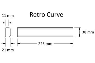 Contourz Retro Curve dimensional