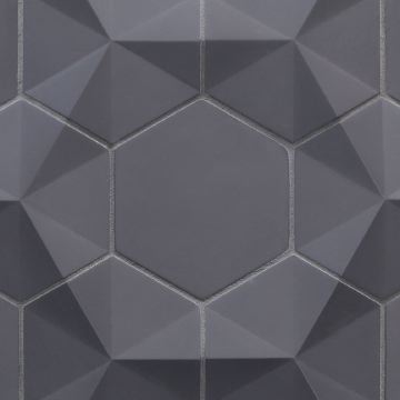 Contourz Fanfare Hex (4") and 4" Hex mix • Color: Nori