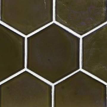 Flux 4 inch Hex / Color - Bancha Pearl