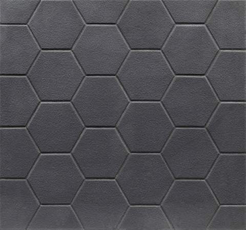 Graphite 4" Hex - Black Iron