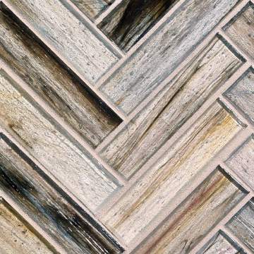 Haisen 1 x 4 Herringbone Sorrel Natural