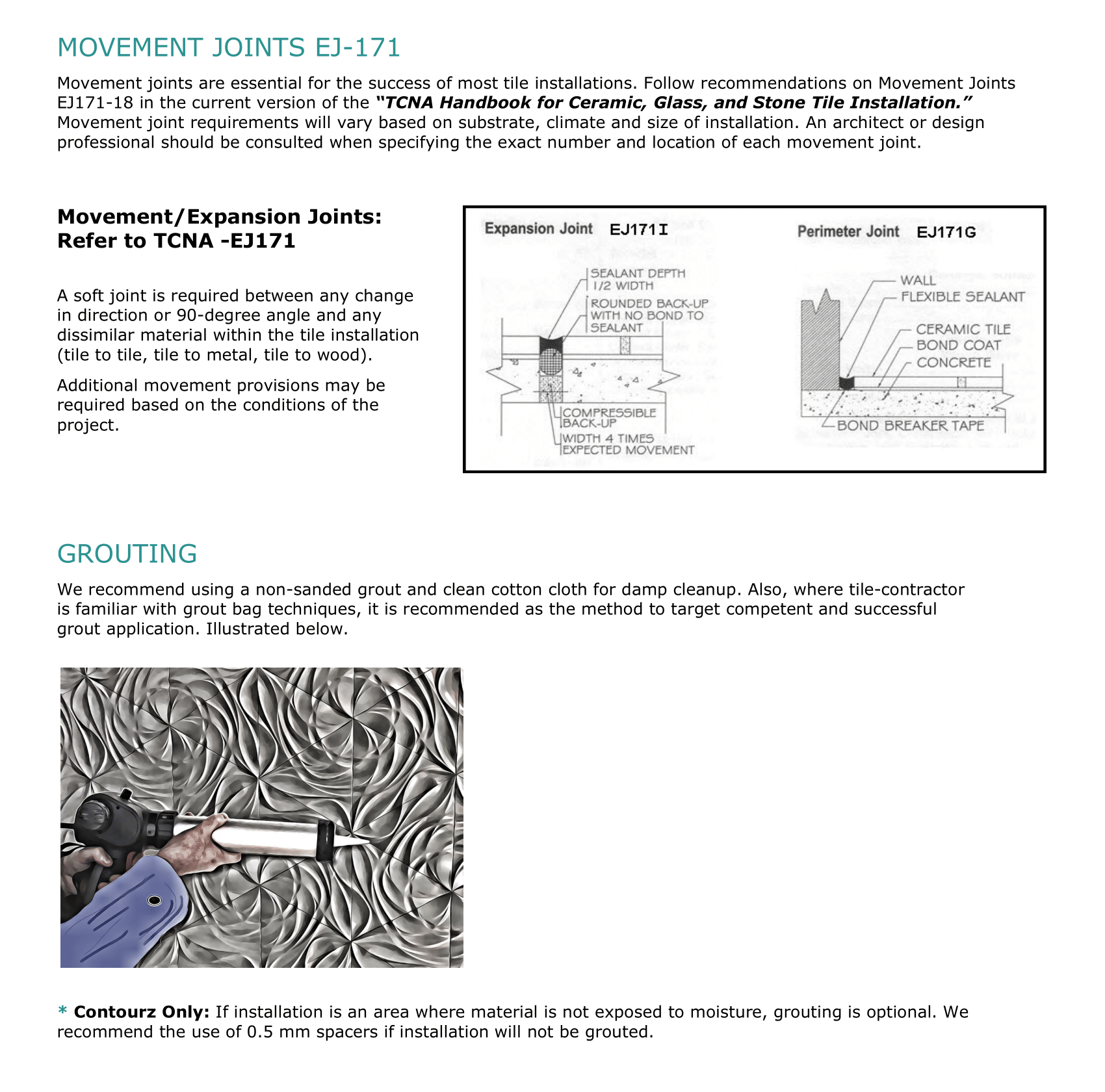 Contourz Concrete 3 Installation