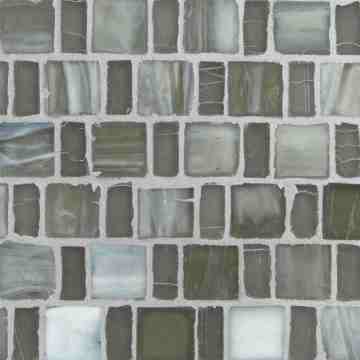 Marbleized Japonaise (½ x 1, 1 x 1) / Color - Light Grey Silk