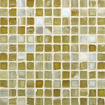 Marbleized ½ x ½ Mini Mosaic / Color - Butterscotch Pearl