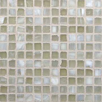 Marbleized ½ x ½ Mini Mosaic / Color - Onyx Silk