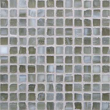 Marbleized ½ x ½ Mini Mosaic / Color - Silvermoon Silk