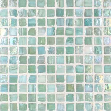 Marbleized ½ x ½ Mini Mosaic / Color - Surf Pearl