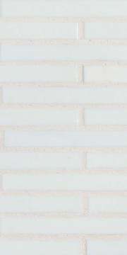 Mizumi ½ x 4 Brick / Color - Bright White Natural (opaque color)