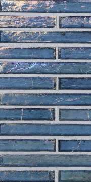 Mizumi ½ x 4 Brick / Color - English Blue Pearl