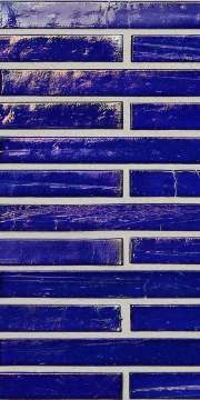 Mizumi ½ x 4 Brick / Color - Murano Blue Pearl