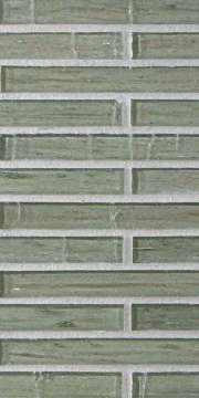 Mizumi ½ x 4 Brick / Color - Vintage Green Natural