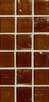 Mizumi 1 x 1 Mosaic / Color - Apricot Natural (opaque color)