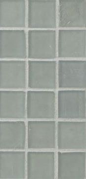 Mizumi 1 x 1 Mosaic / Color - Baby Blue Silk