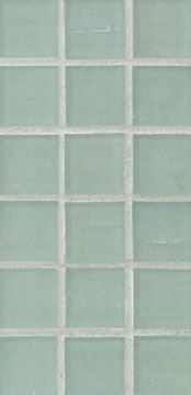 Mizumi 1 x 1 Mosaic / Color - Sea Blue Silk