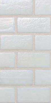 Mizumi 1 x 2 Brick / Color - Bright White Pearl (opaque color)