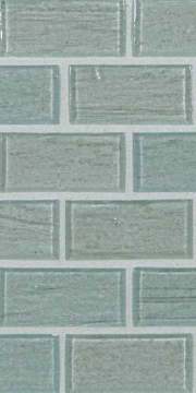 Mizumi 1 x 2 Brick / Color - Sea Blue Natural