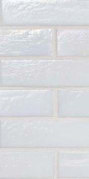 Mizumi 1 x 4 Brick / Color - Bright White Pearl (opaque color)