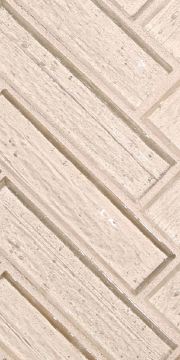 Mizumi 1 x 4 Herringbone / Color - Shell Natural