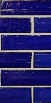 Mizumi 1 x 4 Brick / Color - Murano Blue Pearl