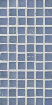 Mizumi ½ x ½ Mini Mosaic / Color - French Blue Silk