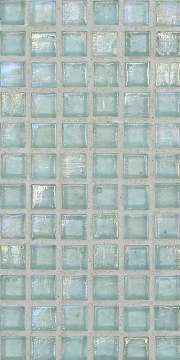 Mizumi ½ x ½ Mini Mosaic / Color - Sea Blue Pearl