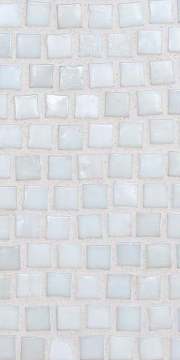 Mizumi Pompeii (½ x ½) / Color - Bright White Pearl (opaque color)