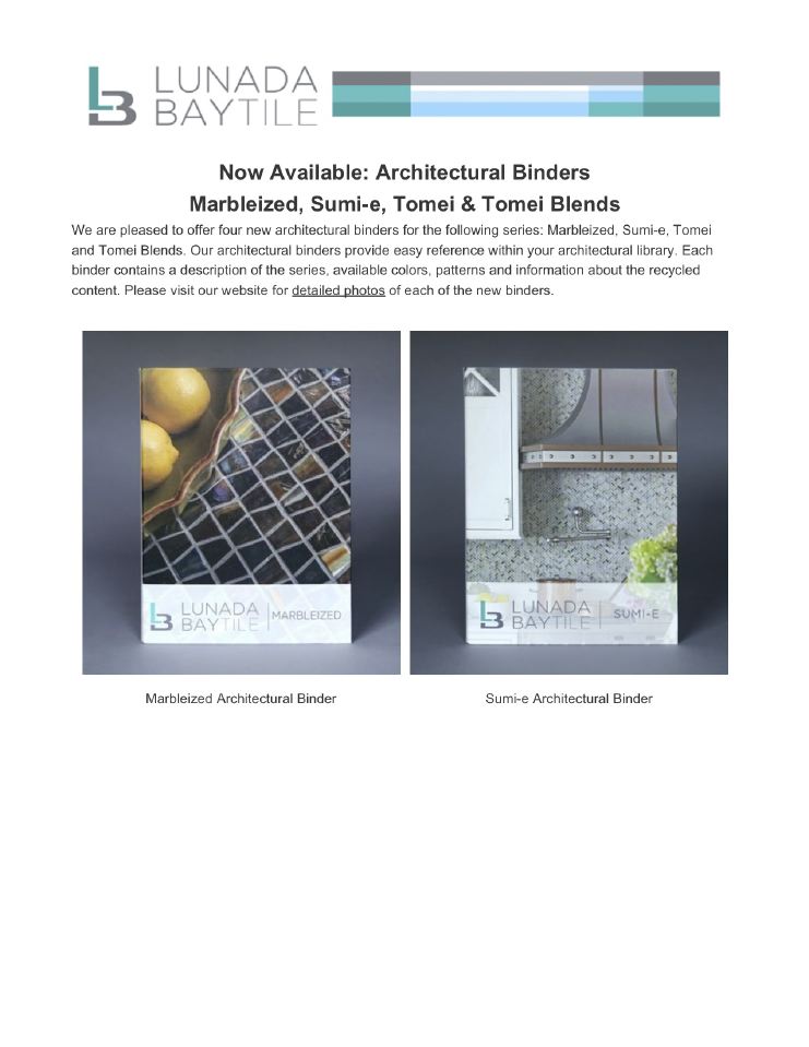 Architectural Folders