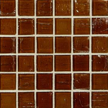 Mizumi 1 x 1 Mosaic / Color - Apricot Natural (opaque color)