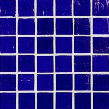 Mizumi 1 x 1 Mosaic / Color - Murano Blue Natural