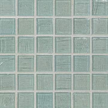 Mizumi 1 x 1 Mosaic / Color - Sea Blue Natural