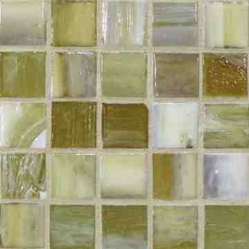 Shibui 1 x 1 Mosaic / Color - Naples Yellow Natural