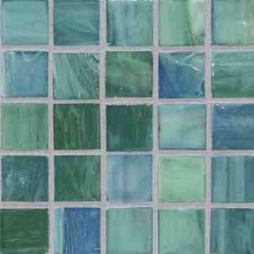 Shibui 1 x 1 Mosaic / Color - Turquoise Natural