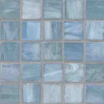 Shibui 1 x 1 Mosaic / Color - Zinc Silk