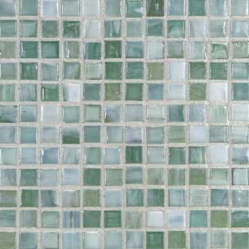 Shibui ½ x ½ Mini Mosaic / Color - Soft Teal Natural