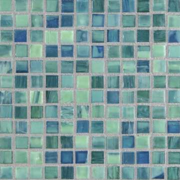 Shibui ½ x ½ Mini Mosaic / Color - Turquoise Natural