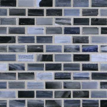 Shibui ½ x 1 Mini Brick / Color - Sevres Blue Natural