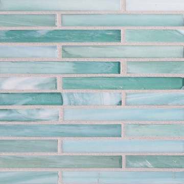 Shibui ½ x 4 Brick / Color - Soft Teal Natural