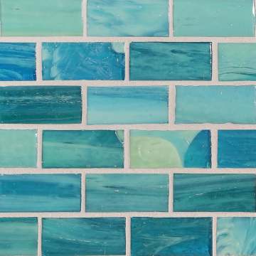 Shibui 1 x 2 Brick / Color - Turquoise Natural