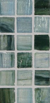 Sumi-e 1 x 1 Mosaic / Color - Izu Natural