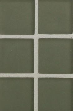 Tomei 1 x 1 Mosaic / Color - Evergreen Silk