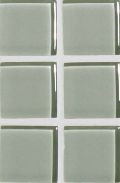 Tomei 1 x 1 Mosaic / Color - Platinum Green Natural