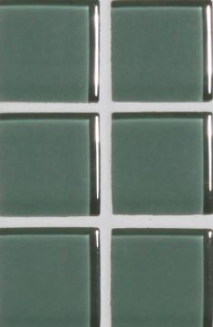 Tomei 1 x 1 Mosaic / Color - Woodland Green Natural