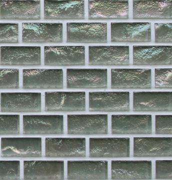 Tomei ½ x 1 Mini Brick / Color - Ascot Mint Pearl