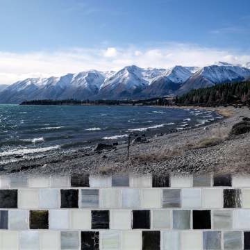 Tommy Bahama<sup>®</sup> 1 x 1 Offset Mosaic / Color - Kaikoura